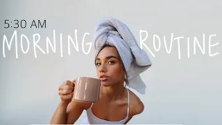 MY *realistic* 5:30 AM MORNING ROUTINE