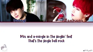 jingle bell rock song by BTS( suga and V)#lyrics