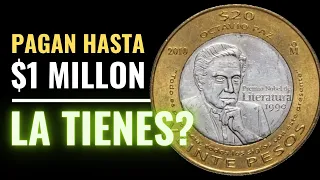 La Moneda Más Deseada / $20 pesos Octavio Paz