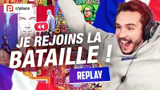 LE RÉSERVISTE REJOINT LA BATAILLE ! (r/place #PixelWar)