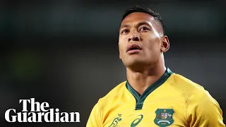 'Israel left us with no choice' : Folau sacked by Rugby Australia– video