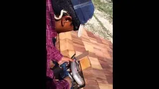 Installing  wood shingles part2