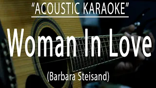 Woman in love - Barbara Streisand (Acoustic karaoke)