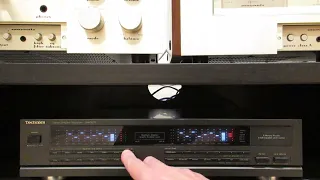 Testing and Listening Technics SH-GE70 Stereo Graphic Equalizer ( 1990 - 2003 )