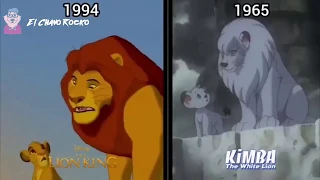 Comparación de El Rey León y Jungle Taitei, Plagio o idea original? Kimba vs Simba