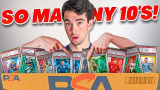 My BIGGEST EVER PSA Reveal (200+ Sports Cards)