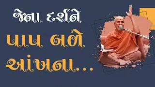 Jena Darshane Pap Bale Aankh Na | HDH Swamishri | 11 May, 2024