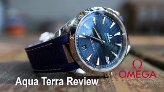 OMEGA Aqua Terra (41mm blue) Review - The Perfect Summer Luxury Watch!