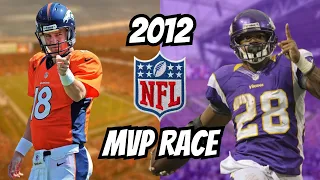 The 2012 NFL MVP Race: A Retrospective