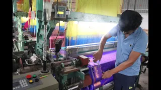 RAPIER LOOM TAMIL | STAR JACQUARD | SALEM | Thugil Creation