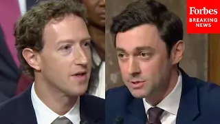 'Do You Want Kids To Use Your Platform More Or Less?': Jon Ossoff Grills Meta CEO Mark Zuckerberg