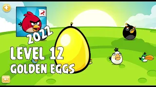 Angry Birds (2022) | Golden Eggs | Level 12 | Walkthrough