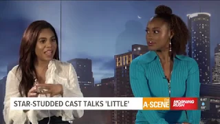 Issa Rae, Regina Hall & Marsai Martin talk new Movie LITTLE