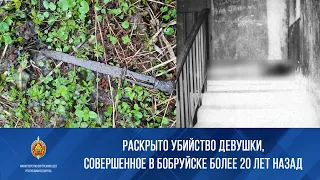 Раскрыто убийство девушки, совершенное в Бобруйске более 20 лет назад