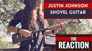 Squirrel Reacts to a real Shovel Guitar at 3am | Music Reaction
