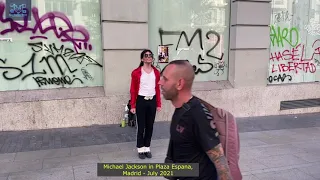 Michael Jackson in Madrid