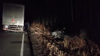 Вчера вечером на трассе Серов-Сосьва-Гари произошло дорожно-транспортное происшествие