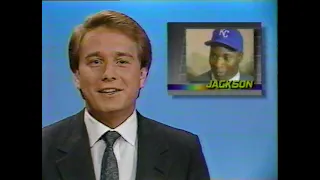 Bo Jackson Signs To Play Baseball With The Kansas City Royals (6-22-1986)