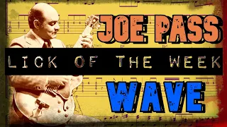 Joe Pass - Lick Of The Week