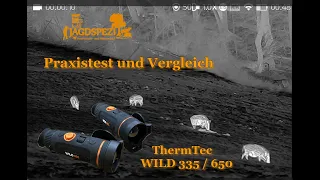 Neue Wärmebildgeräte von ThermTec, Modell WILD 335 und WILD 650 mit optionalem Laser Rangefinder