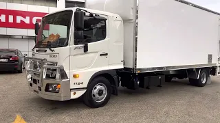 Hino FD 1124 Bread Delivery Pantech Truck Dry Freight Van Sydney Australia Transport