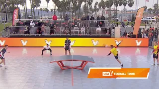 USA Teqball Tour - Los Angeles⎮Men's Doubles, Final⎮Highlights