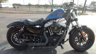 Used 2022 Harley-Davidson Forty-Eight XL1200X Motorcycle For Sale In Orlando, FL