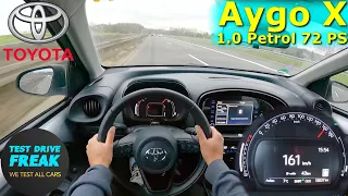 2023 Toyota Aygo X 1.0 VVT-i 72 PS TOP SPEED GERMAN AUTOBAHN DRIVE POV