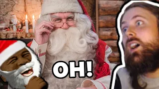 Forsen Reacts To Santa TTS Origin - Christmas message from Santa Claus to children