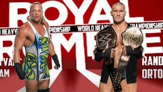 Randy Orton Vs Rob Van Dam World Heavyweight Championship Ladder Match