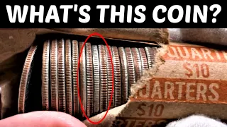 COIN ROLL HUNTING QUARTERS AND SCORING SOME AWESOME COINS FOR THE COLLECTION! | COIN QUEST QUARTERS