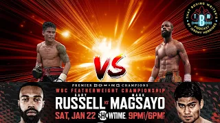 PREDICTION: Gary Russell Jr. vs. Mark Magsayo