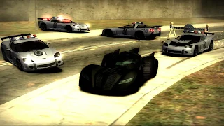 NFSMW:Batmobile Vs Police