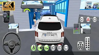 New Kia Sorento Mercedes Car - Gas Station - 3d Driving Simulator