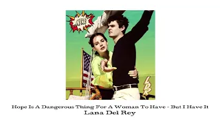 Lana Del Rey - Hope Is A Dangerous Thing (Official Filtered Instrumental)