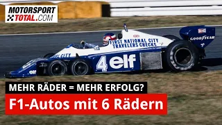 Formel-1-Geschichte: Autos mit sechs Rädern!