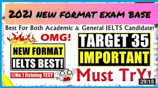 ielts listening junior cycle camp only MCQ 2021 format