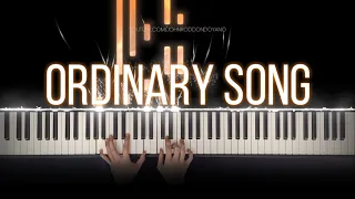 Marc Velasco - Ordinary Song | Piano Cover with Strings (with Lyrics & PIANO SHEET)