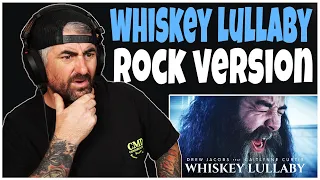 Whiskey Lullaby - DREW JACOBS (feat. @CaitlynneCurtis) - (Rock Artist Reaction)