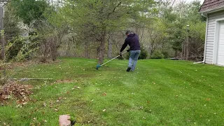 makita 18 volt lxt brushless weed whip test # 1