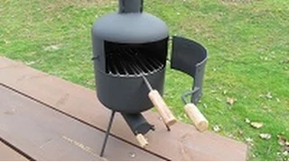 mini wood burning camp cook stove