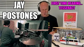 Drum Teacher Reacts: TESSERACT - 'KING' DRUM PLAYTHROUGH - My first time hearing JAY POSTONES!