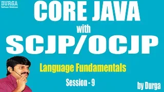 Core Java with OCJP/SCJP: Language Fundamentals Part-9 || Arrays Part-4