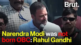 Narendra Modi was not born OBC: Rahul Gandhi