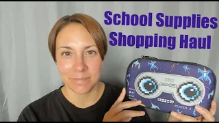 ASMR | School Supplies Shopping Haul (Whisper)