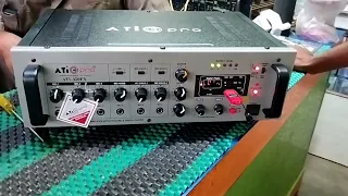 Ati pro 350fx Eco Amplifier.💪🔥 || Ati 350 watt Amplifier with Bluetooth, Pendrive and Eco.