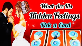 Pick a Card- HIS HIDDEN TRUE FEELINGS FOR YOU- TIMELESS- ALL SIGNS- Magic wands tarot