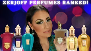 MY XERJOFF PERFUMES RANKED!  XERJOFF PERFUMES 2023 #perfume #perfumecollection #newvideo