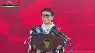 Konferensi Pers Terkait Pertemuan Presiden Jokowi Dengan Menlu Singapura