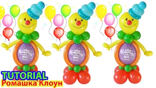 КЛОУН из воздушных шаров День РОЖДЕНИЯ Balloon Clown HAPPY BIRTHDAY como hacer un payaso con globos